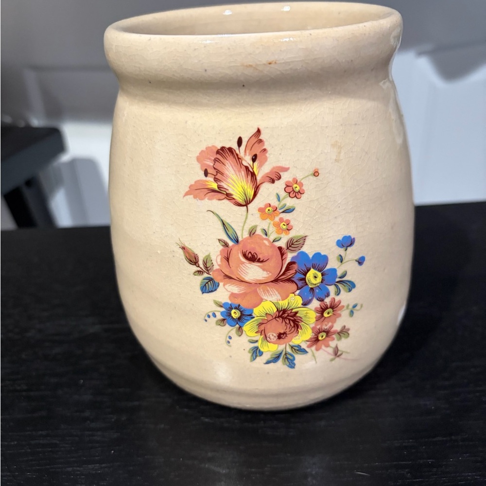 Floral Ceramic Vase